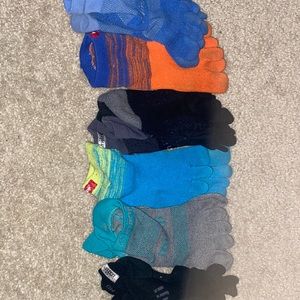 Injinji brand athletic toe socks